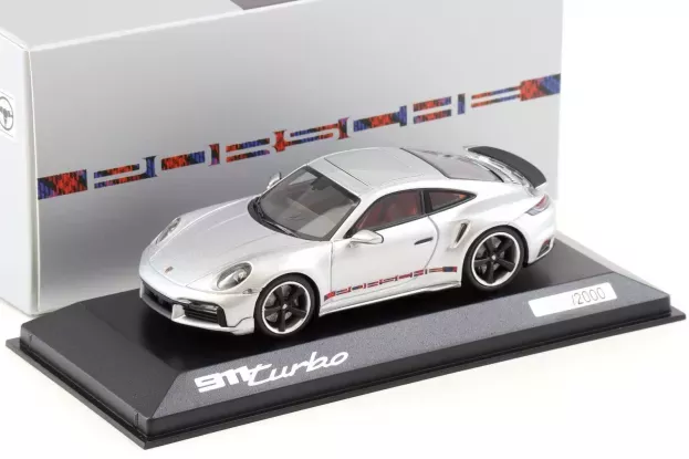 Minichamps Porsche 911 992 Turbo Coupe 2023 First Turbo Remastered 1:43 WAP0201610STFT