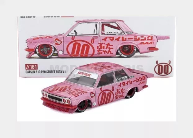 Mini GT Datsun 510 N 00 Pro Street Buta V1 1969 1:64 KHMG161