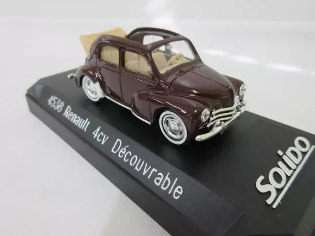 Solido Renault 4cv Decouvrable 1:43 4538