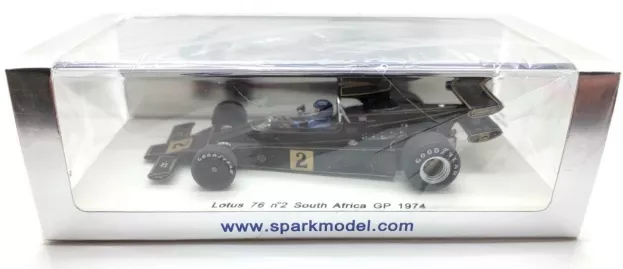 Spark Lotus F1 76 N 2 South African Gp 1974 Jacky Ickx 1:43 S1777