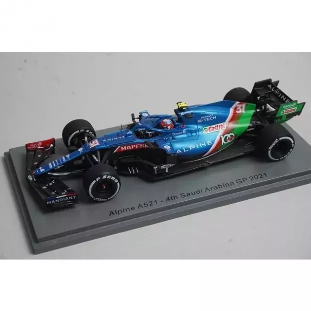 Spark Alpine F1 A521 Renault E-tech 20b Team Alpine N 31 4th Saudi Arabia Gp 2021 Esteban Ocon 1:43 S7852