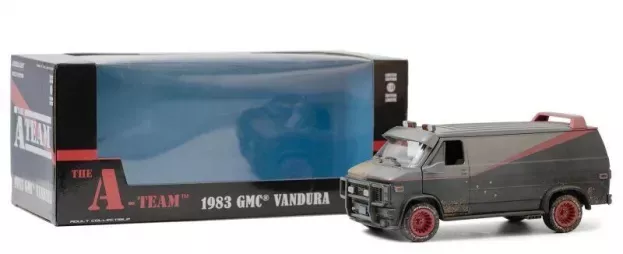 Greenlight Gmc Vandura Cargo G.series Van Weathered Version 1983 The A-team 1:24 84112