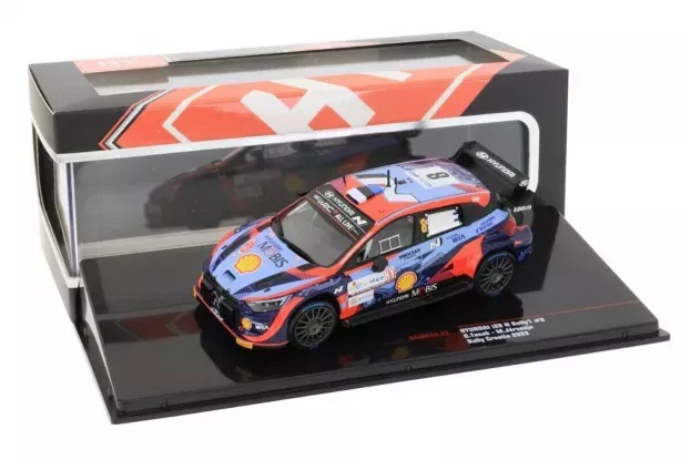 IXO Models Hyundai I20 Coupe Wrc Mobis N 8 Rally Croatia 2022 T.tanak M.jarveoja 1:43 RAM850.22
