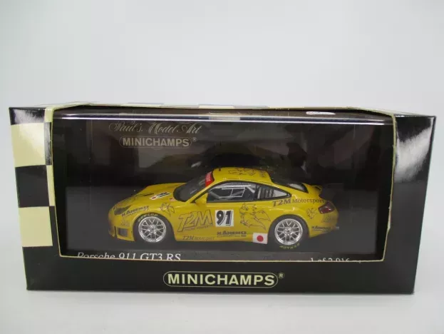 Minichamps Porsche 911 996 Gt3rs N 91 T2m 24h Le Mans 2006 Yamagishi De Fournoux 1:43 400066991
