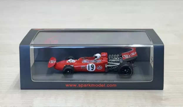Spark March F1 711 N 19 Spanish Gp 1971 A.soler-roig 1:43 S7160