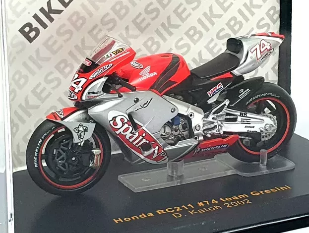 IXO Models Honda Rc211 Team Gresini N 74 Season 500cc 2002 D.katoh 1:24 RAB031