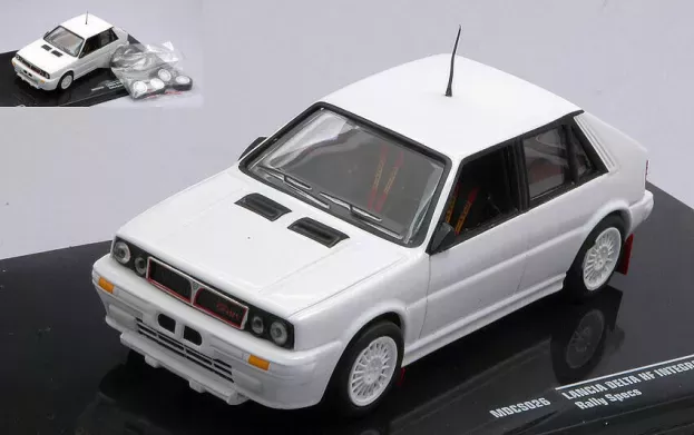 IXO Models Lancia Delta Hf Integrale 16v N 0 Rally Spec 1989 With 2x Set Wheels And Tyres 1:43 MDCS026