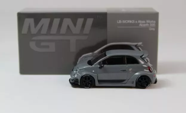 Mini GT Fiat 500 Abarth 595 Lb Works Abas 2024 1:64 MGT00995-L