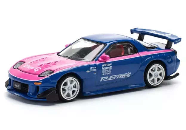 Pop Race Mazda Rx-7 Re-amemiya 2006 1:64 PR640240