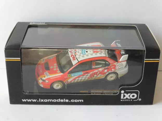 IXO Models Mitsubishi Lancer Evo Ix N 33 12th Rally Sweden 2008 M.prokop 1:43 RAM319