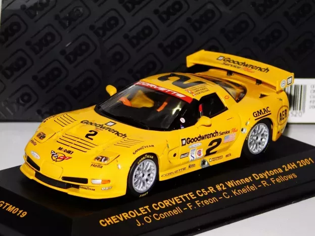 IXO Models Chevrolet Corvette C5-r N 2 Winner 24h Daytona 2001 1:43 GTM019