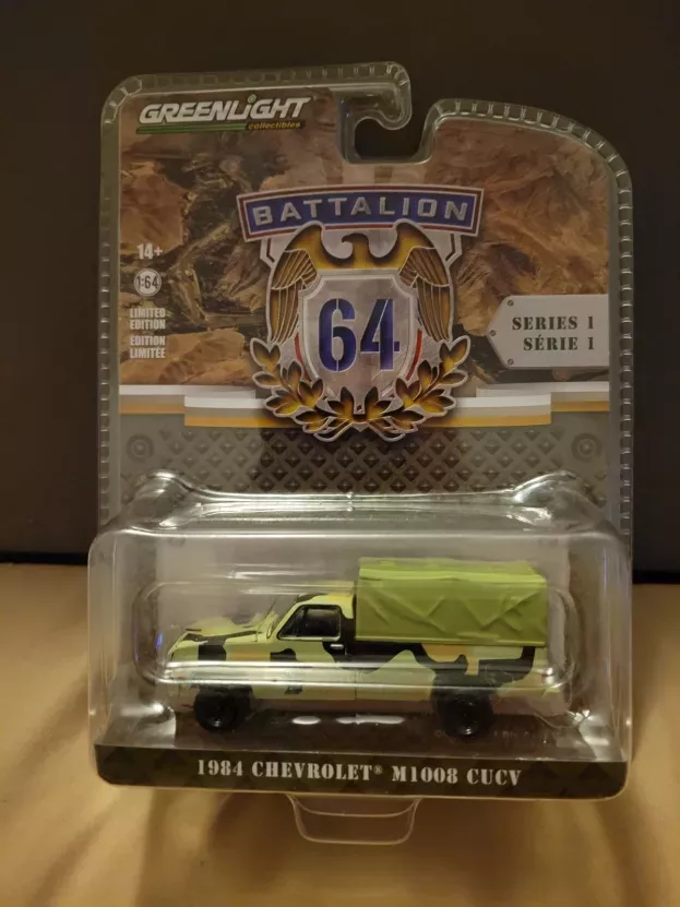 Greenlight Chevrolet M1008 Pick-up Closed Cucv 1984 1:64 61010E
