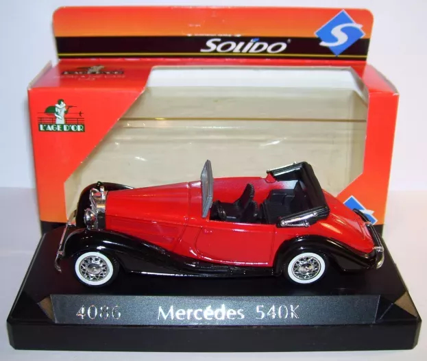 Solido Mercedes 540k Cabriolet 1939 1:43 4086