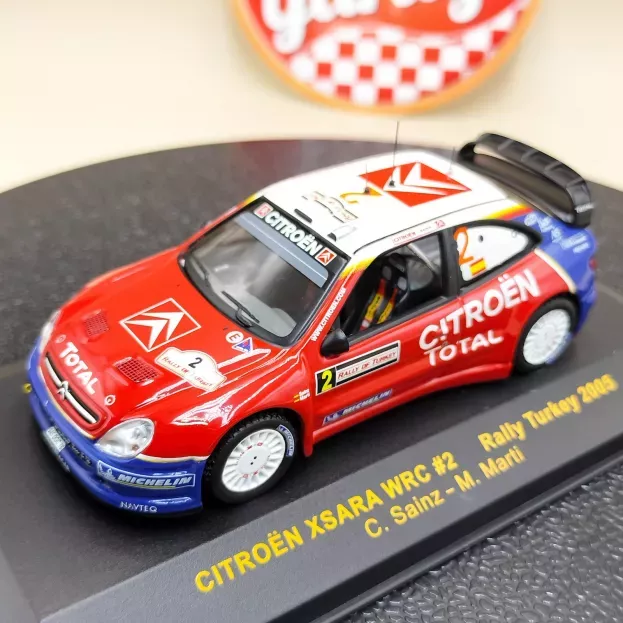 IXO Models Citroen Xsara N 2 Wrc Rally Turchia 2005 C.sainz M.marti 1:43 RAM197