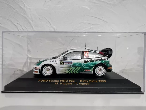 IXO Models Ford Focus N 22 Wrc Rally Italia 2005 Higgins Agnew 1:43 RAM194