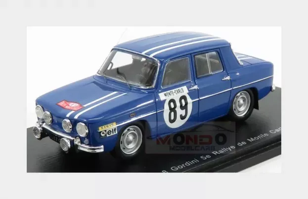 Spark Renault R8 Gordini N 89 Rally Montecarlo 1969 J.l.therier M.callewaert 1:43 S5562