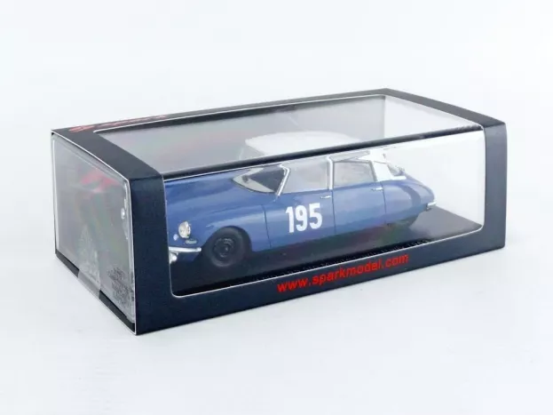 Spark Citroen Ds19 N 195 Rally Montecarlo 1963 B.neyret J.terramorsi 1:43 S5533