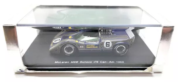 Spark Mclaren M6b Sunoco N 6 Can-am 1968 M.donohue 1:43 S1111