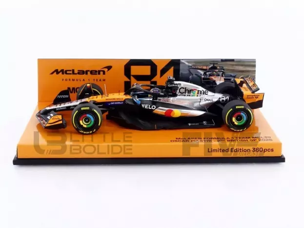 Minichamps Mclaren F1 Mcl39 Team Mclaren N 81 2nd Silverstone British Gp 2025 Oscar Piastri 1:43 537255481