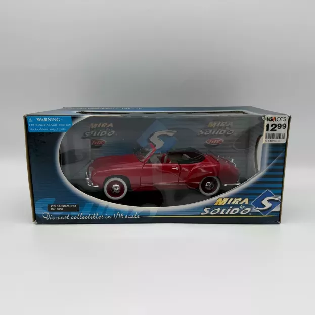 Solido Volkswagen Karmann Ghia Cabriolet 1957 1:18 8058
