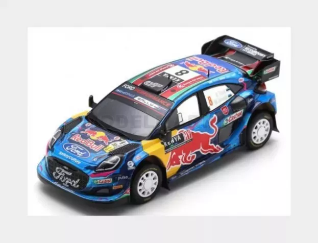 Spark Ford Puma Rally1 Team Ford World Rally M-sport N 8 6th Rally Safari 2023 Ott Tanak Martin Jarveoja 1:43 S6739