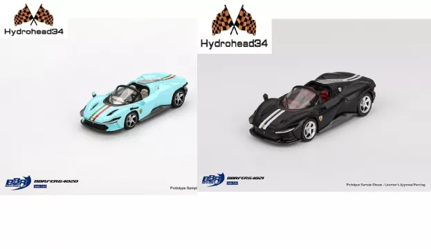 BBR Ferrari Daytona Sp3 Open Roof 2022 1:64 BBRFER64020