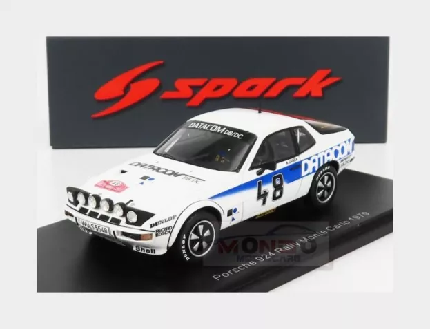 Spark Porsche 924 Gts Coupe night Version N 48 Rally Montecarlo 1979 A.janda H.ristl 1:43 S6644