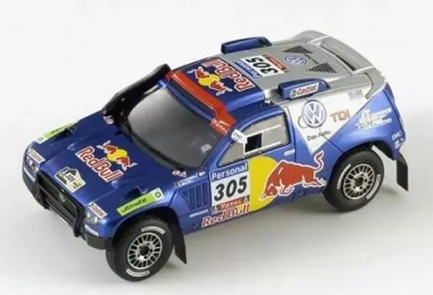 Spark Volkswagen Touareg Race 2 N 305 3rd Dakar 2010 Miller Pitchford 1:43 S0828