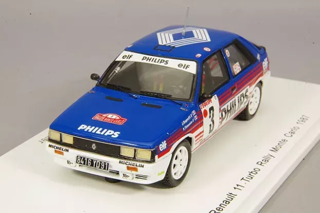 Spark Renault R11 Turbo N 3 Rally Montecarlo 1987 J.ragnotti P.thimonier 1:43 S5567