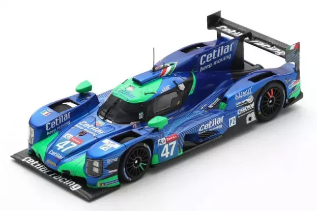 Spark Dallara P217 Gibson Team Cetilar Racing N 47 14th Le Mans 2020 A.belicchi R.lacorte G.sernagiotto 1:43 S7981