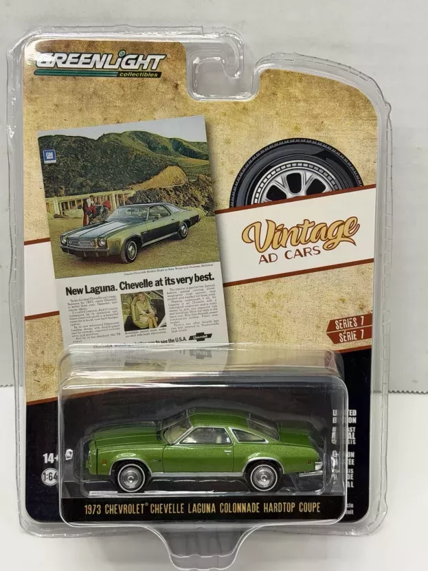 Greenlight Chevrolet Chevelle Laguna Colonnade Hard-top Coupe 1973 1:64 39100E