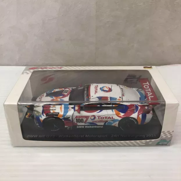 Spark Bmw 6-series M6 Gt3 Team Walkenhorst Motorsport N 100 24h Nurburgring 2021 H.walkenhorst F.von Bohlen J.breuer A.ziegler 1:43 SG773