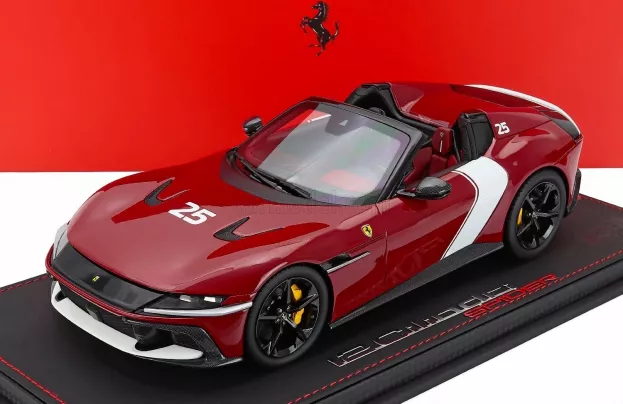 BBR Ferrari 12cilindri V12 830cv Spider Open N 25 2025 Con Vetrina With Showcase 1:18 P18251F-VET