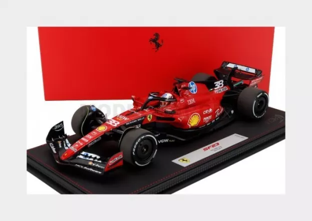 BBR Ferrari F1 Sf-23 Team Scuderia Ferrari Hp N 38 Fiorano 2025 Guanyu Zhou 1:18 BBR2318T38