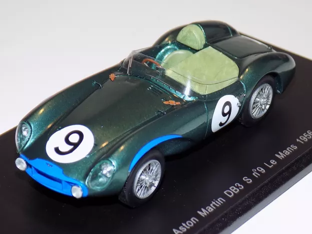 Spark Aston Martin Db3 S 2.9l Spider Team Aston Martin Ltd. N 9 24h Le Mans 1956 P.walker R.salvadori 1:43 S2410