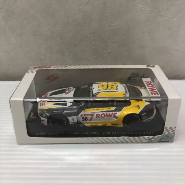 Spark Bmw 6-series M6 Gt3 Team Rowe Racing N 98 2nd 24h Nurburgring 2021 C.de Philippi M.tomczyk S.van Der Linde M.wittmann 1:43 SG751