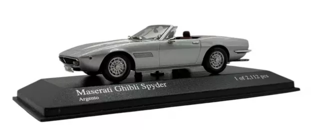 Minichamps Maserati Ghibli Spider 1969 1:43 400123331
