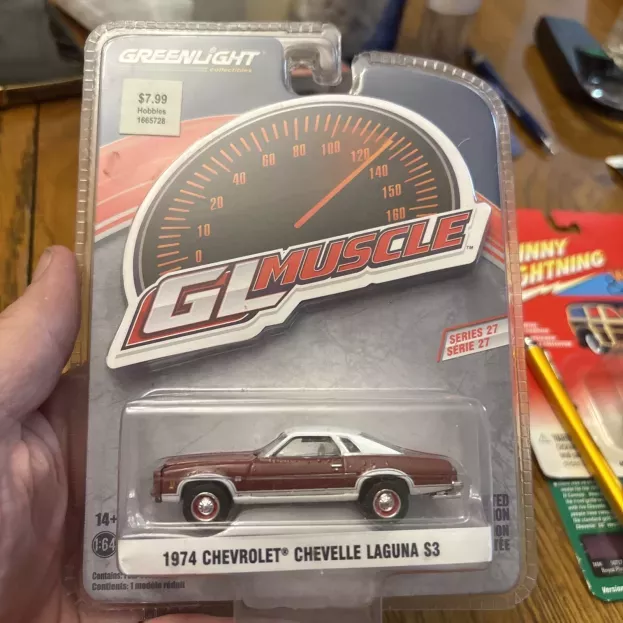 Greenlight Chevrolet Chevelle Laguna S3 Coupe 1974 1:64 13320C