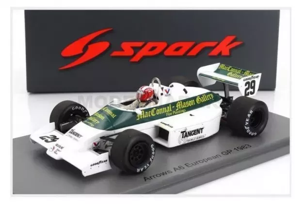 Spark Arrows F1 A6 N 29 European Gp 1983 M.surer 1:43 S5799