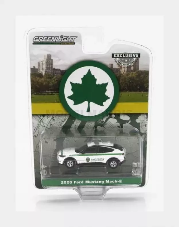 Greenlight Ford Mustang Mach-e Nycd Of Parks 2023 1:64 30480