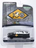 Greenlight Chevrolet Tahoe Police Persuit Delaware State Police 2023 1:64 30487