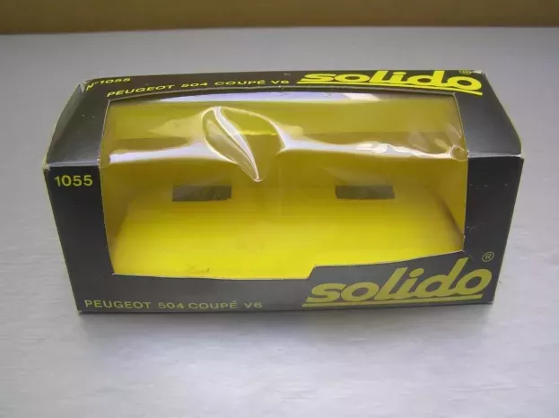 Solido Peugeot 504 V6 Coupe N 2 Rally Afrique 1978 Nicolas Gamet 1:43 1055