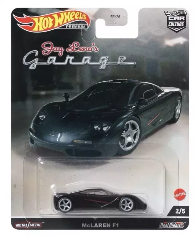 Hot Wheels Mclaren F-1 Jay Leno's Garage 1:64 HCK08