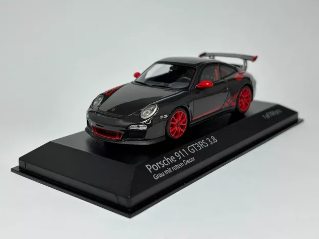 Minichamps Porsche 911 997-2 Gt3 Rs 3.8 Coupe 2009 Red Wheels 1:43 403069117