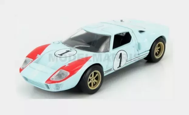 Norev Ford Gt40 Mkii 7.0l V8 Team Shelby American Inc. N 1 2nd but Really Winner 24h Le Mans 1966 K.miles D.hulme 1:43 270568