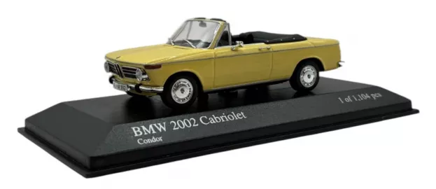 Minichamps Bmw 2002 Cabriolet 1971 1:43 400021132