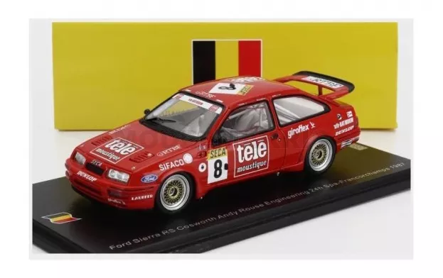 Spark Ford Sierra Rs Cosworth Team Andy Rouse Engineering N 8 24h Spa 1987 Andy Rouse Win Percy Thierry Tassin 1:43 SB236