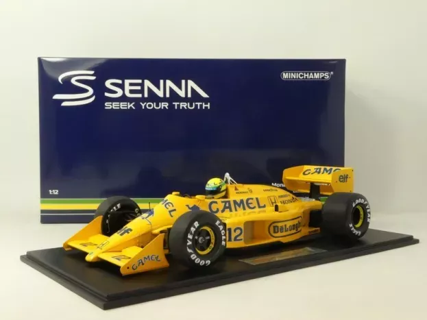 Minichamps Lotus F1 Honda 99t Team Lotus N 12 Season 1987 Ayrton Senna 1:12 547871212