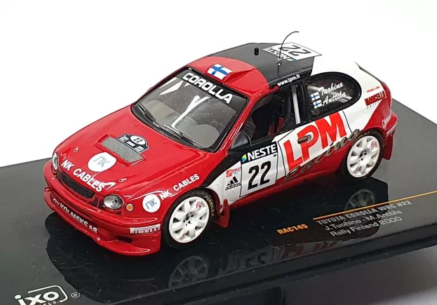IXO Models Toyota Corolla Wrc N 22 Rally Finland 2000 J.tuohino M.antilla 1:43 RAC145