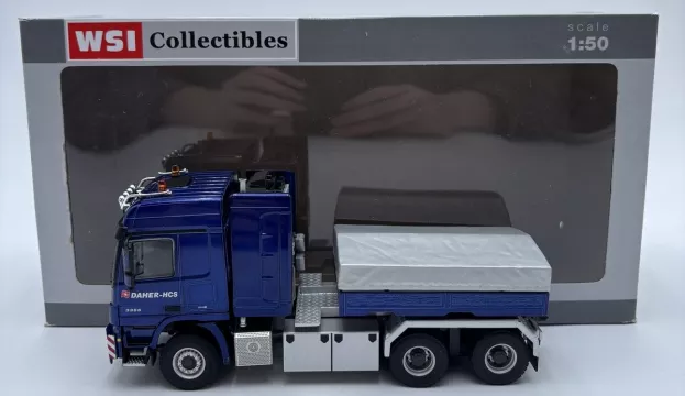 WSI Models Mercedes Daher-hcs: Mercedes Mp3 Lh-cabine 6x6 1:50 02-1582
